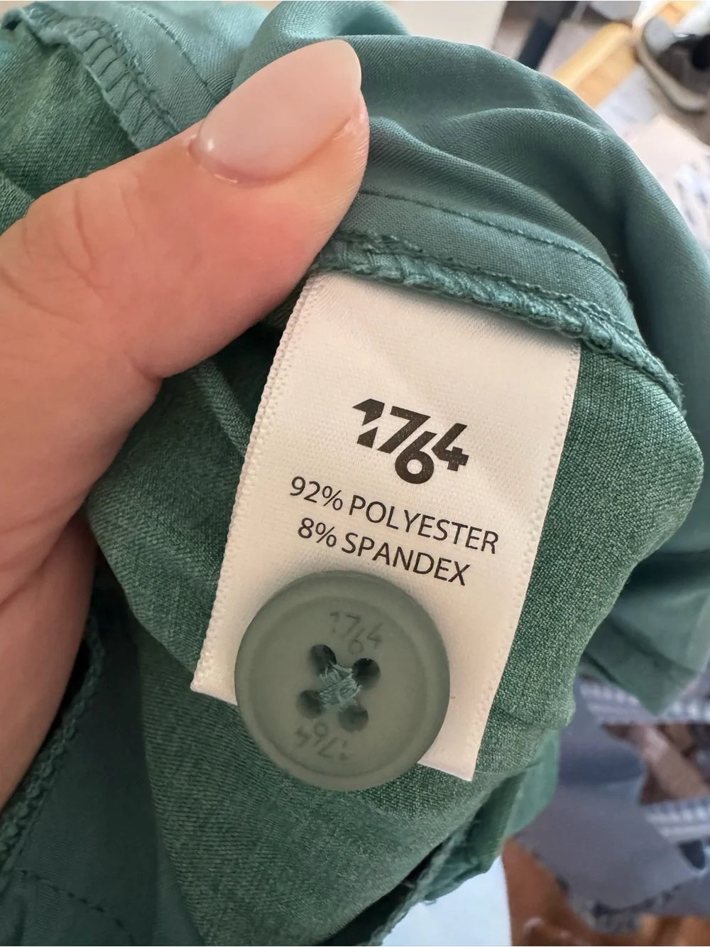 NWT Men's 1764 Golf Teal/Ivy Straight-Leg Birdie Pants - 42x30
